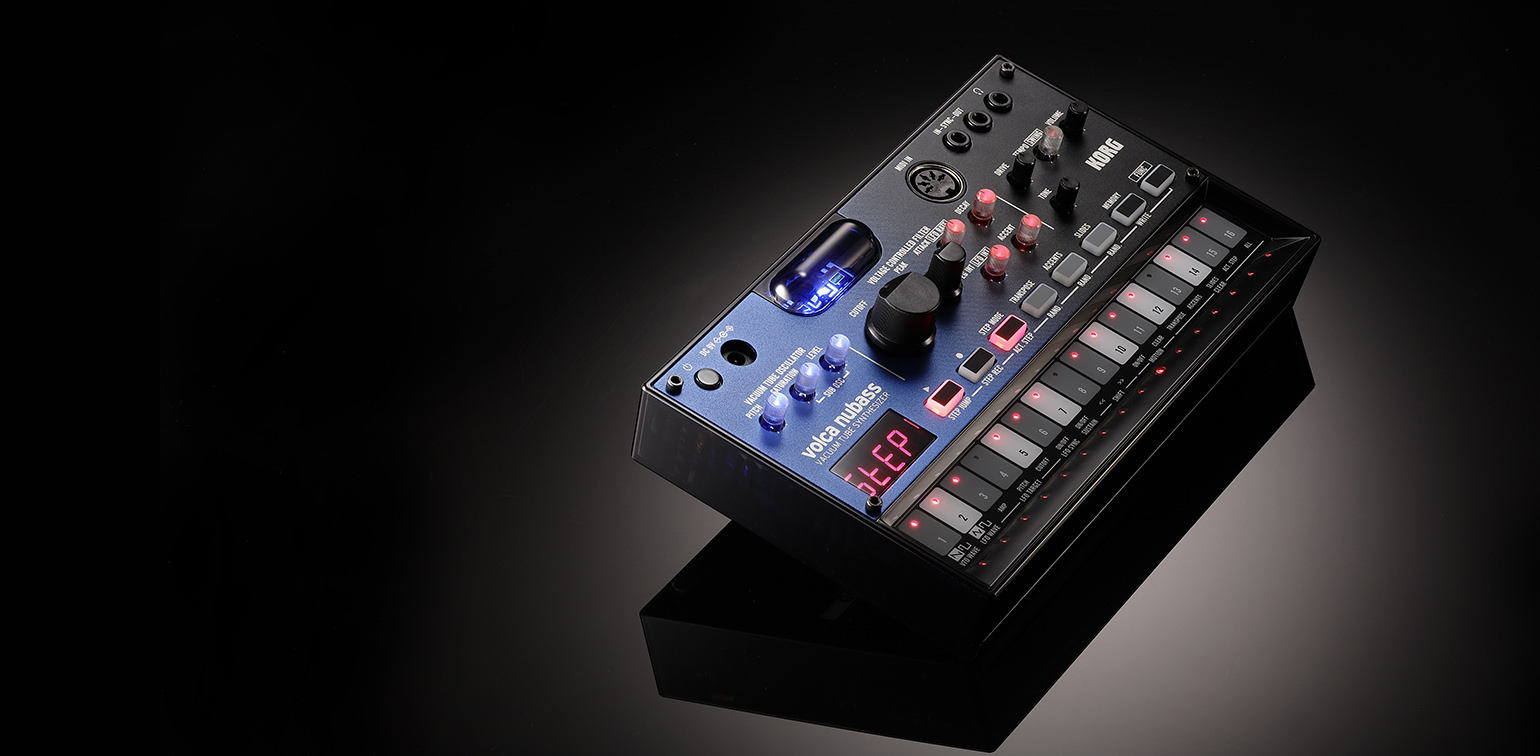 سینتسایزر بیس لامپی korg volca nubass
