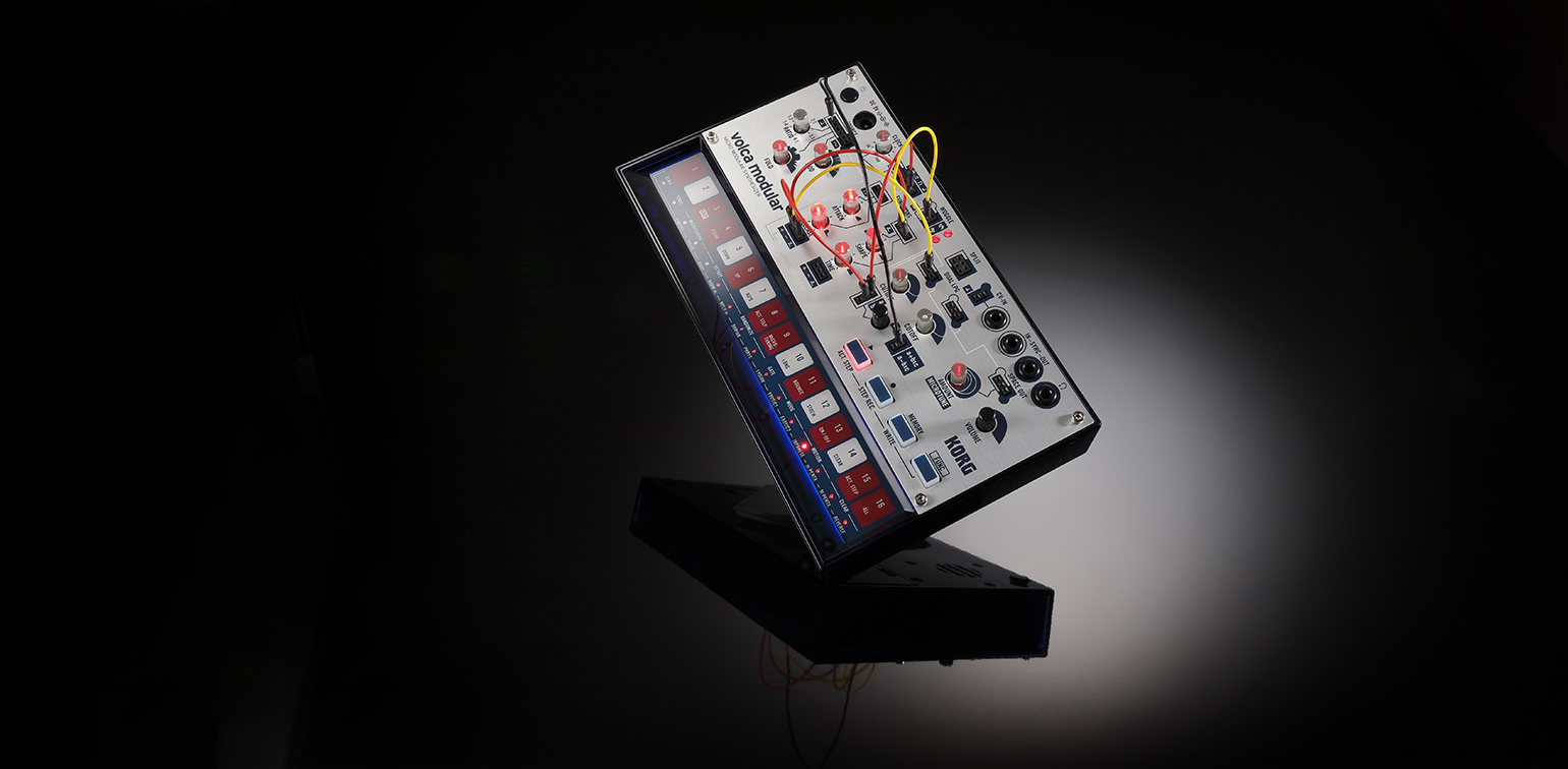 سینتسایزر آنالوگ نیمه‌مدولار korg volca modular