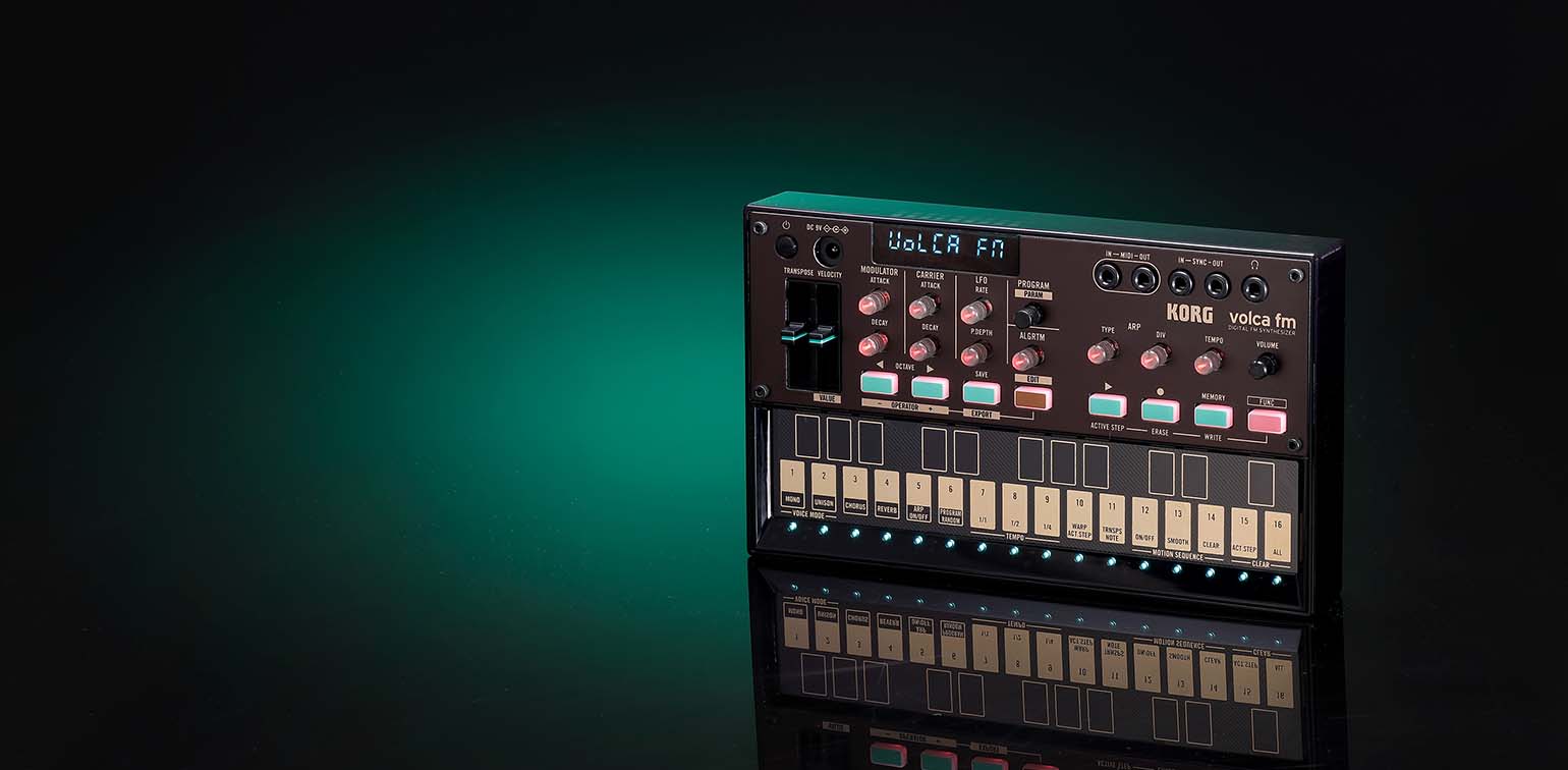 سینتسایزر دیجیتال اف‌ام korg volca fm