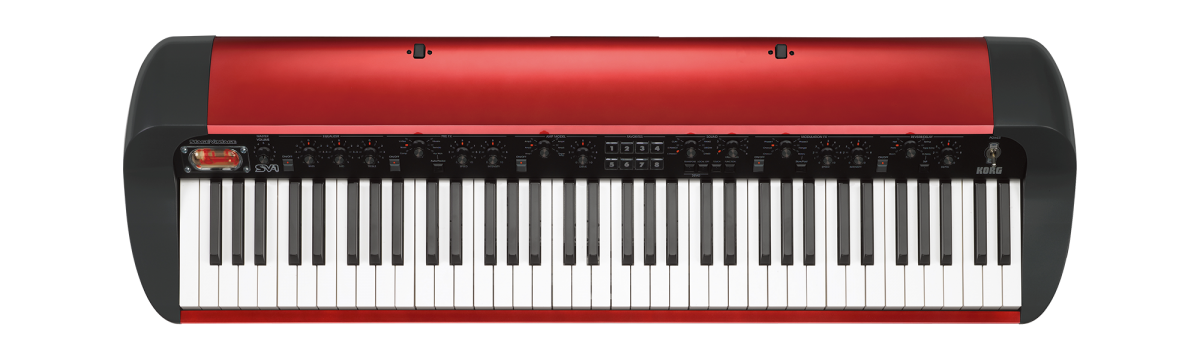 استیج پیانو korg sv-1 نسخه 73 قرمز متالیک (SV1-73-MR)