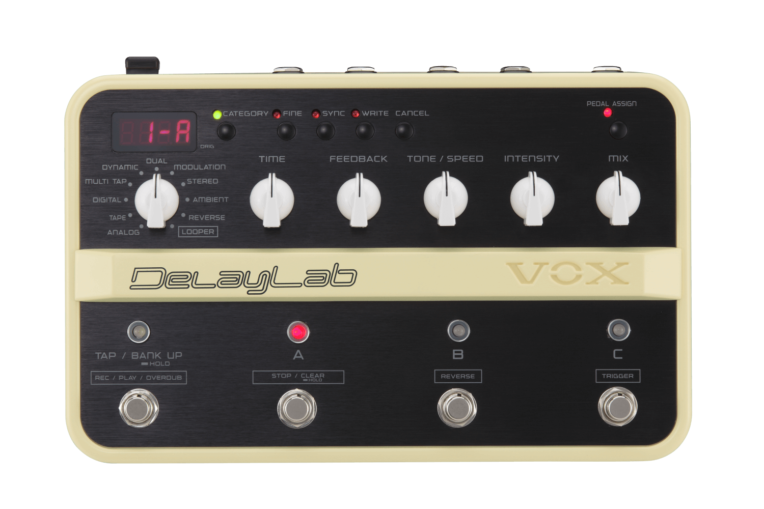 پدال دیلی و لوپر vox delaylab