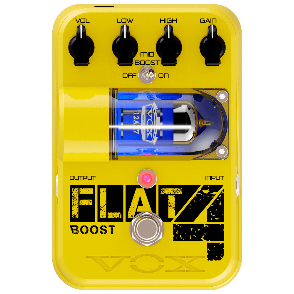 پدال بوست لوله‌ای vox tone garage flat 4 boost (tg1-fl4bt)