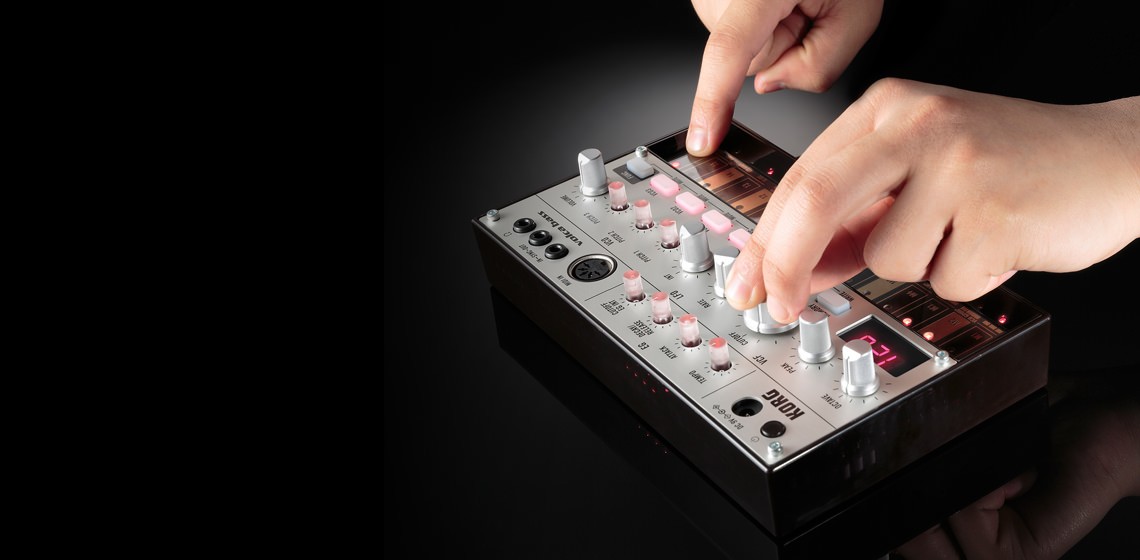 سینتسایزر بیس آنالوگ korg volca bass