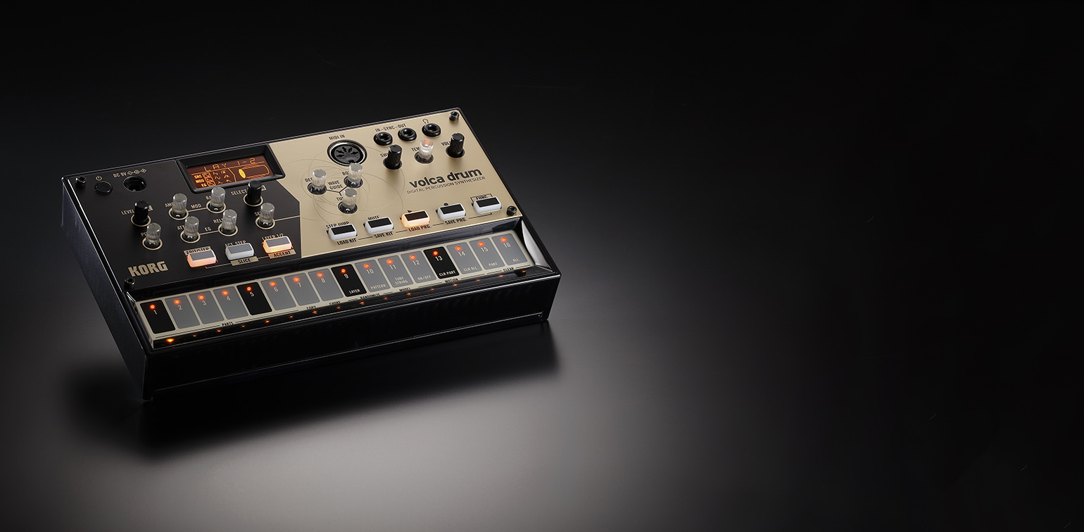 سینتسایزر پرکاشن دیجیتال korg volca drum