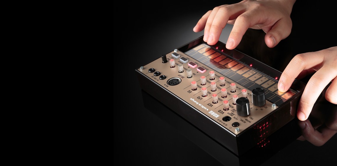 سینتسایزر لید آنالوگ korg volca keys